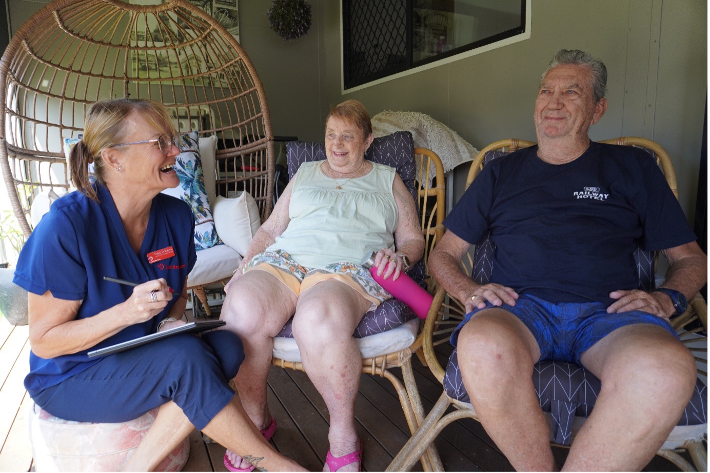Meet Shirley: Our Dedicated Client Knitting for Those in Need