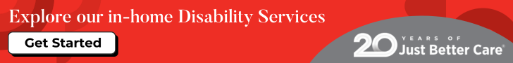 Explore our in-home disability services banner